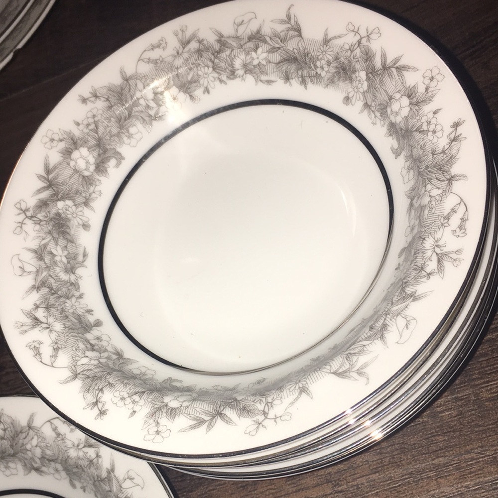 Vintage Floretine by Sango Berry Bowls 1950-53 3 pieces